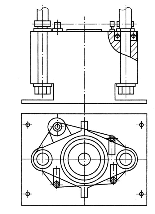 雙空間機(jī)型傳動原理